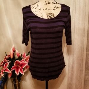 Apt 9 Navy and Black Top